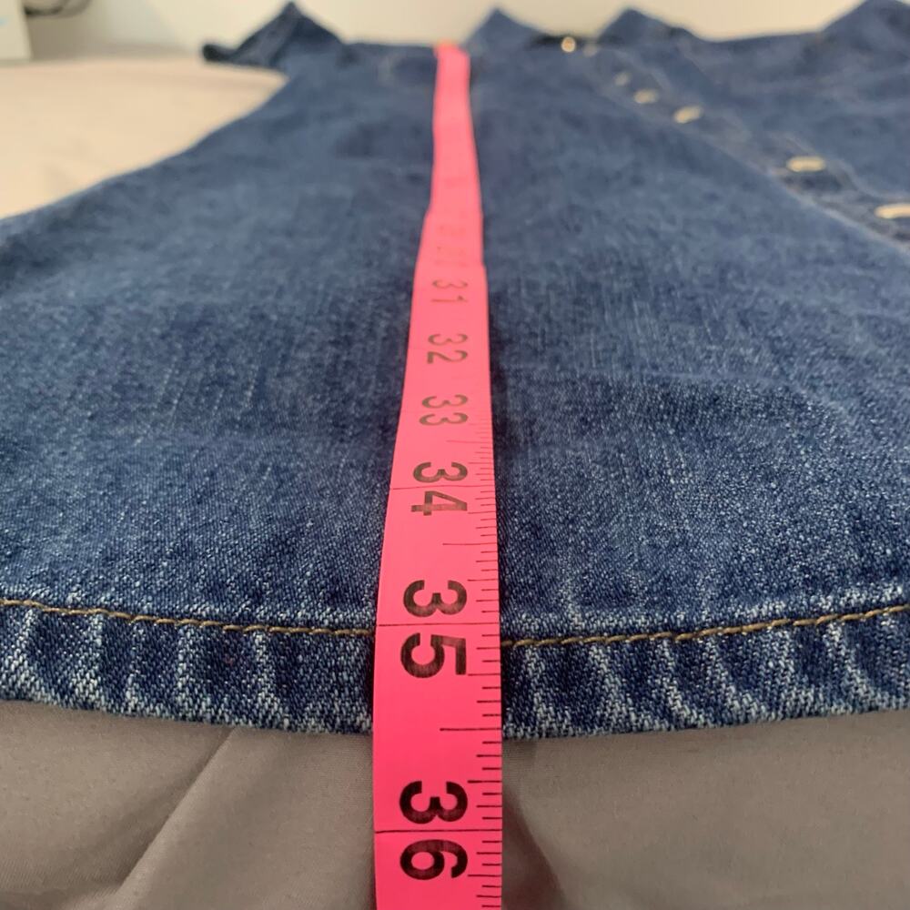 Faded Glory Girls Denim Shirt Dress - Picture 6 of 9